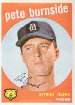 1959 Topps Baseball Cards      354     Pete Burnside